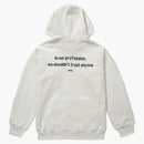 Supreme the Killer Hooded Sweatshirt White
