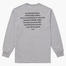 Supreme the Killer l/s tea Heather gray