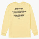 Supreme the Killer l/s tea pale yellow