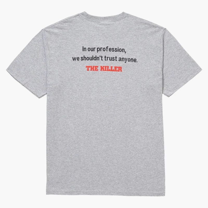 Supreme The Killer Trust Tee Heather Grey