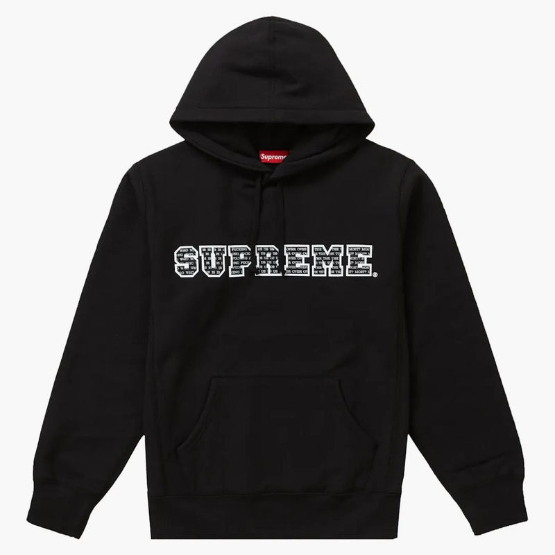 Supreme najczęstsza bluza czarna