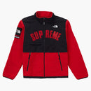 Supreme The North Face Arc Logo Denali Fleece Jacket Red