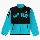 Supreme The North Face Arc Logo Denali Fleece Jacket Teal