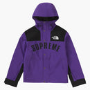 Supreme The North Face Arc Logo Mountain Parka Purple