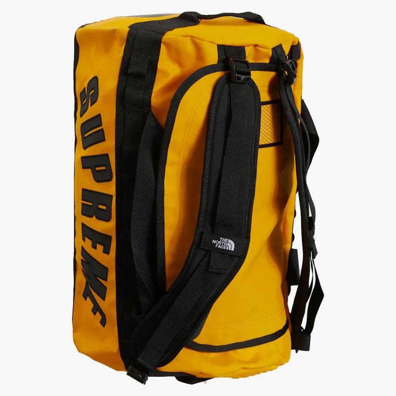 Supreme The North Face Arc Logo Small Base Camp Duffle Bag Yellow