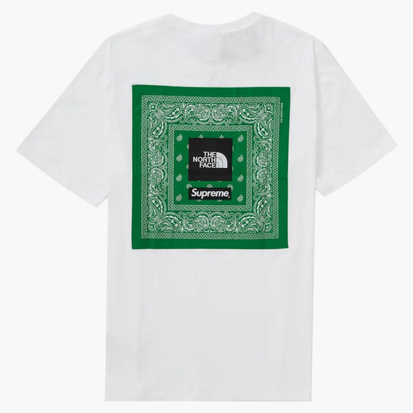 Supreme The North Face Bandana Tee White