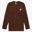 Supreme The North Face Base Layer L/s Top (fw22) Brown