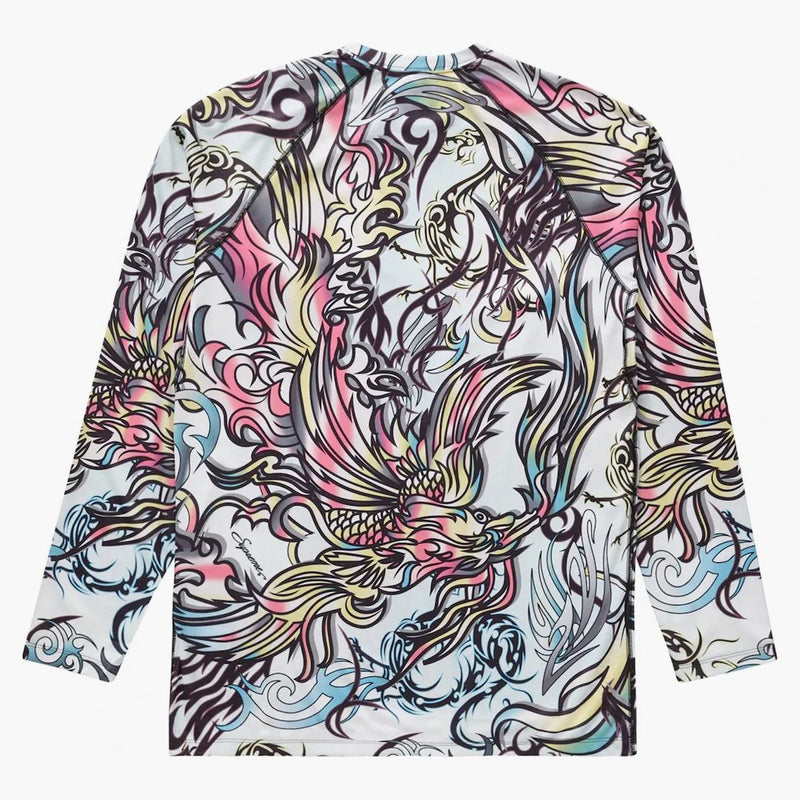 Supreme The North Face Base Layer L/s Top (fw22) Multicolor Dragon