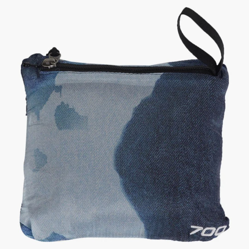 Supreme The North Face Bleached Denim Print 700-fill Down Scarf Indigo