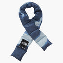 Supreme The North Face Bleached Denim Print 700-fill Down Scarf Indigo