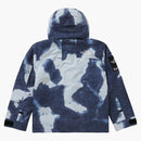 Supreme The North Face Bleached Denim Print Mountain Jacket Indigo