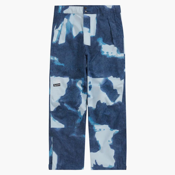 Supreme The North Face Bleached Denim Print Mountain Pant Indigo
