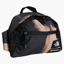 Supreme The North Face Bleached Denim Print Roo Ii Black