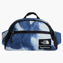 Supreme The North Face Bleached Denim Print Roo Ii Indigo