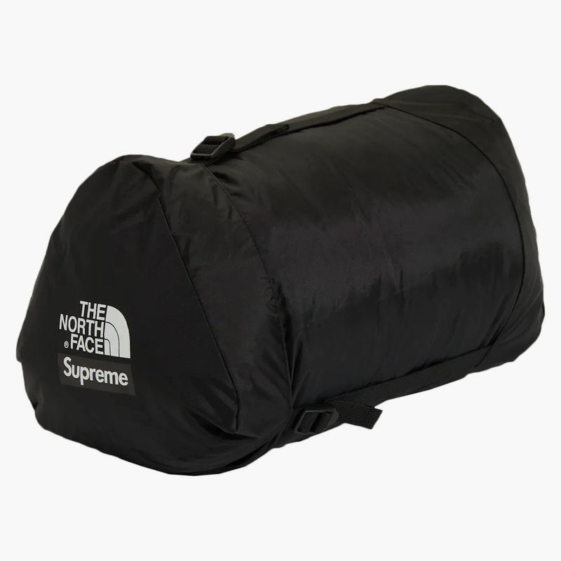 Supreme The North Face Bleached Denim Print Sleeping Bag Black