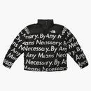 Supreme The North Face By Any Means Nuptse Jacket Black