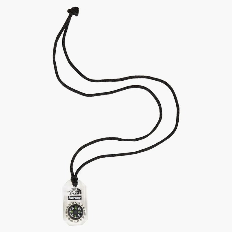 Supreme The North Face Compass Necklace Clear