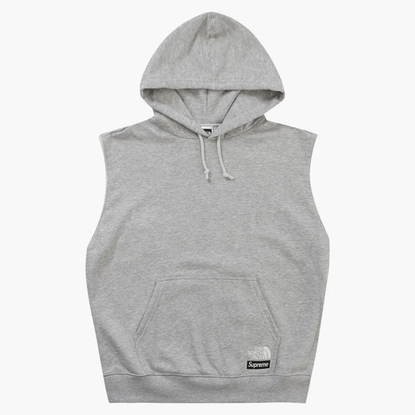 Supreme The North Face Convertible Hooded Sweatshirt Heather Grey