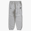 Supreme The North Face Convertible Sweatpant Heather Grey