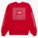 Supreme The North Face Crewneck Red