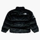 Supreme The North Face Faux Fur Nuptse Jacket Black