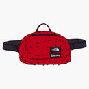 Supreme The North Face Faux Fur Waist Bag Red