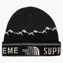 Supreme The North Face Fold Beanie Black