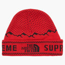 Supreme The North Face Fold Beanie Red