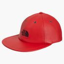 Supreme The North Face Leather 6-panel Red