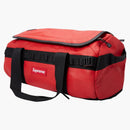 Supreme The North Face Leather Base Camp Duffel Red