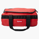 Supreme The North Face Leather Base Camp Duffel Red