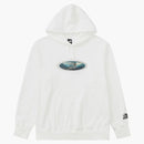 Supreme The North Face Lenticular Mountains Hooded Sweatshirt White