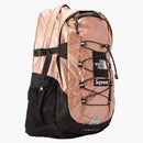 Supreme The North Face Metallic Borealis Backpack Rose Gold