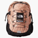 Supreme The North Face Metallic Borealis Backpack Rose Gold