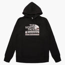 Supreme The North Face Metallic Logo Hooded Sweatshirt Black