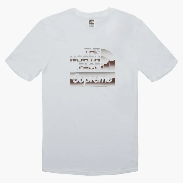 Supreme The North Face Metallic Logo T-shirt White