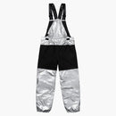 Supreme The North Face Metallic Mountain Bib Pants Silver