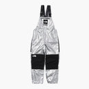 Supreme The North Face Metallic Mountain Bib Pants Silver