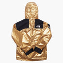 Supreme The North Face Metallic Mountain Parka Gold