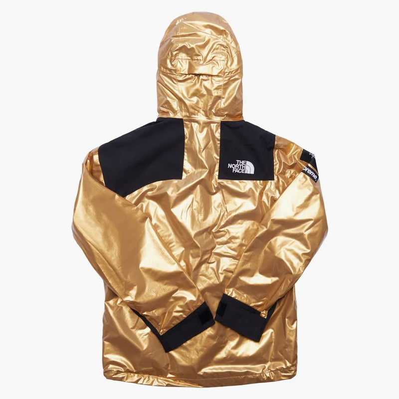 Supreme The North Face Metallic Mountain Parka Gold