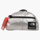 Supreme The North Face Metallic Roo Ii Lumbar Pack Silver