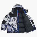 Najwyższy kurtka Baltoro North Face Mountain Blue/White