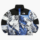 Najwyższy kurtka Baltoro North Face Mountain Blue/White