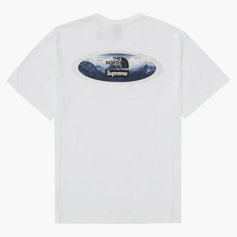 Supreme The North Face Mountains Tee White