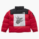 Supreme the North Face Nupse Jacket Red