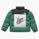 Supreme the North Face Nupse Jacket Green