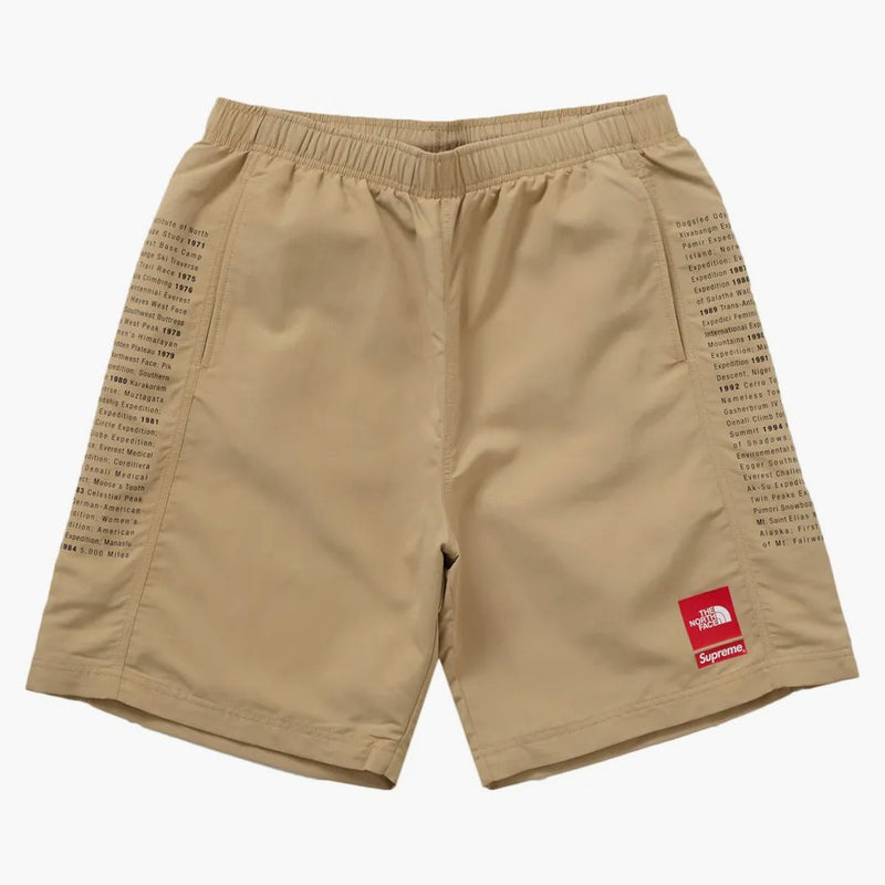 Supreme The North Face Nylon Short Light Brown