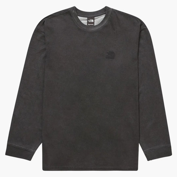Supreme The North Face Pigment Printed L/s Top Black
