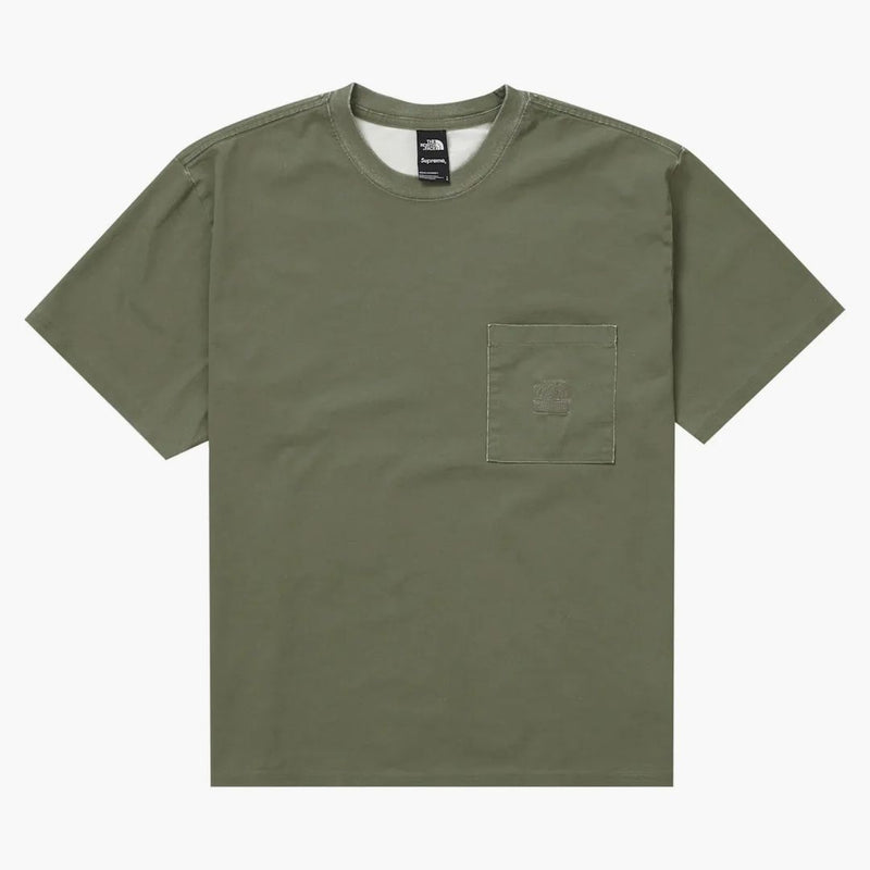 Supreme x Tnf pigment tea olive - buy from Hypeneedz