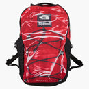 Supreme The North Face Printed Borealis Trompe L'oeil Backpack Red